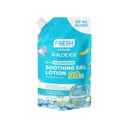 FRESH FRESH K Aloe Ice 3 in 1 Niacinamide Soothing Gel Lotion 120ml