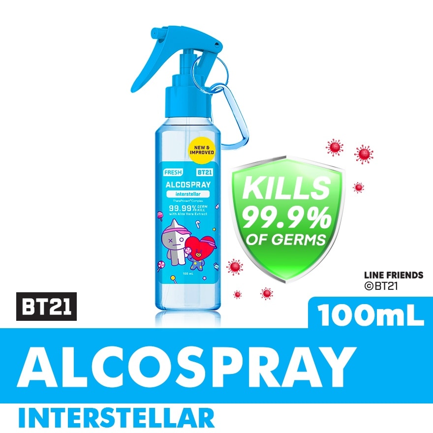 X BT21 Interstellar GreenAlcospray 100ml
