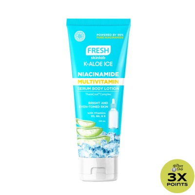 FRESH FRESH Skinlab K-Aloe Ice Niacinamide Multivitamin Serum Body Lotion 330ml