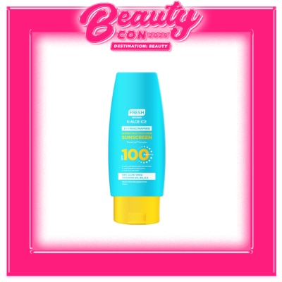FRESH FRESH K Aloe Ice 3 in 1 Niacinamide Super Multivitamin Sunscreen SPF100 100ml