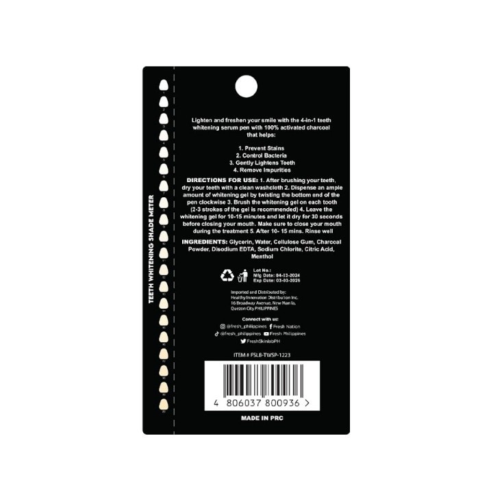 FRESH Smilelab Teeth Whitening Serum Pen 2.5 ml