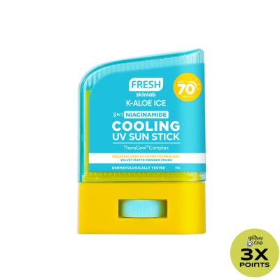 FRESH FRESH Skinlab K-Aloe Ice 3 in 1 Niacinamide Cooling UV Sun Stick SPF 70 15g