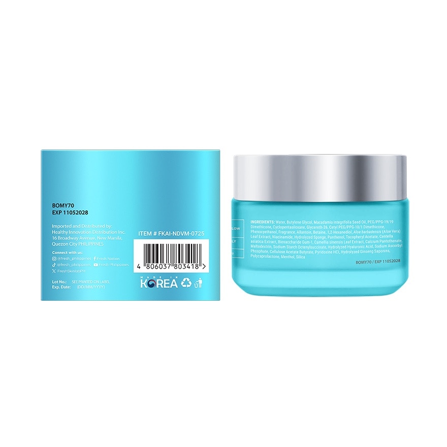 FRESH Skinlab K-Aloe Ice Niacin Microneedle Moisturizer Shot 100 50g