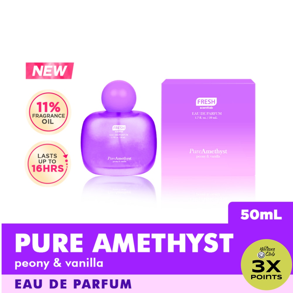 FRESH Scentlab Pure Amethyst Eau De Parfum 50ml