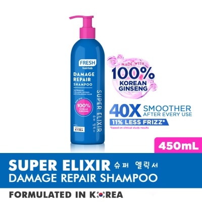 FRESH, FRESH Hairlab Damage Repair Shampoo Super Elixir 450ml | Watsons ...