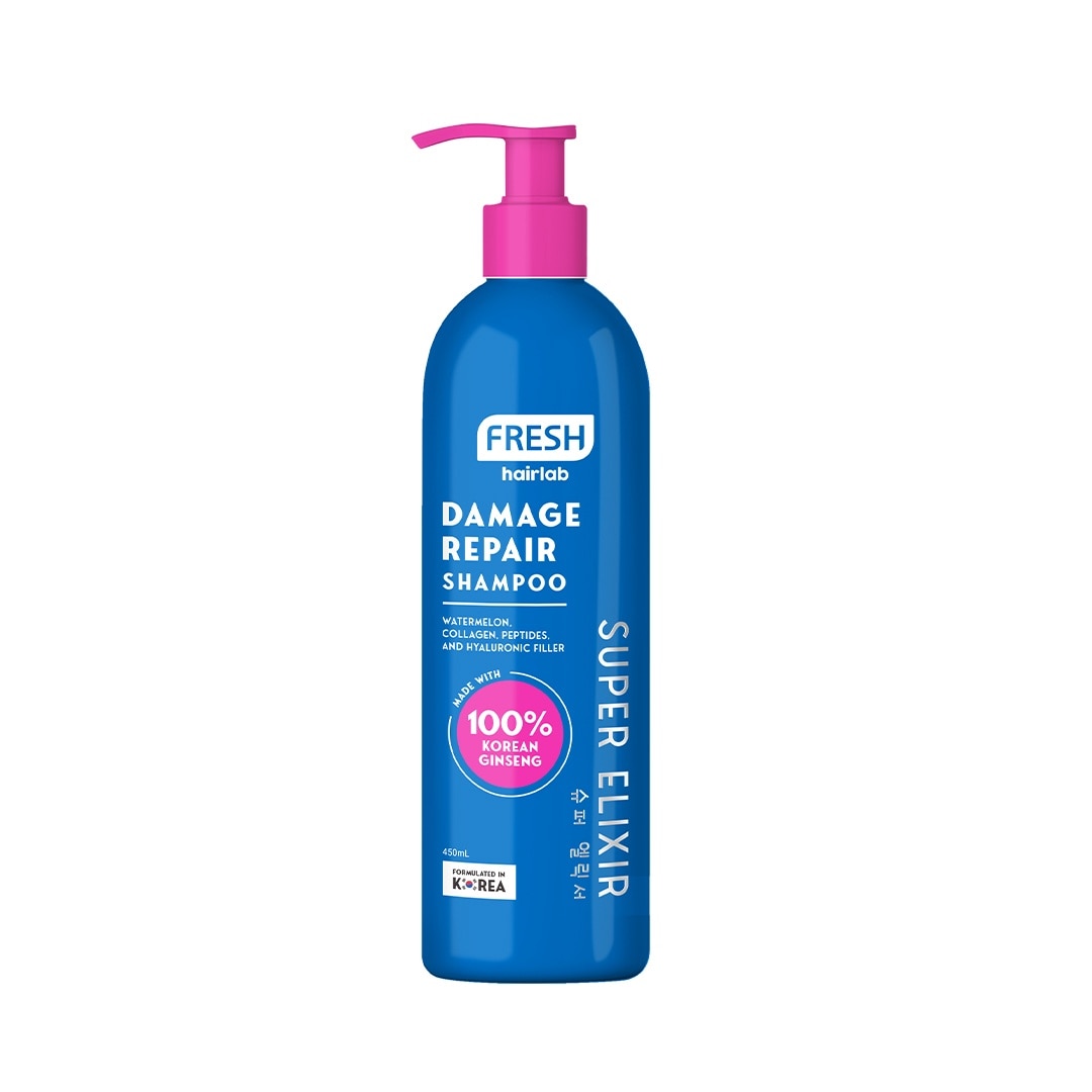 FRESH Hairlab Damage Repair Shampoo Super Elixir 450ml