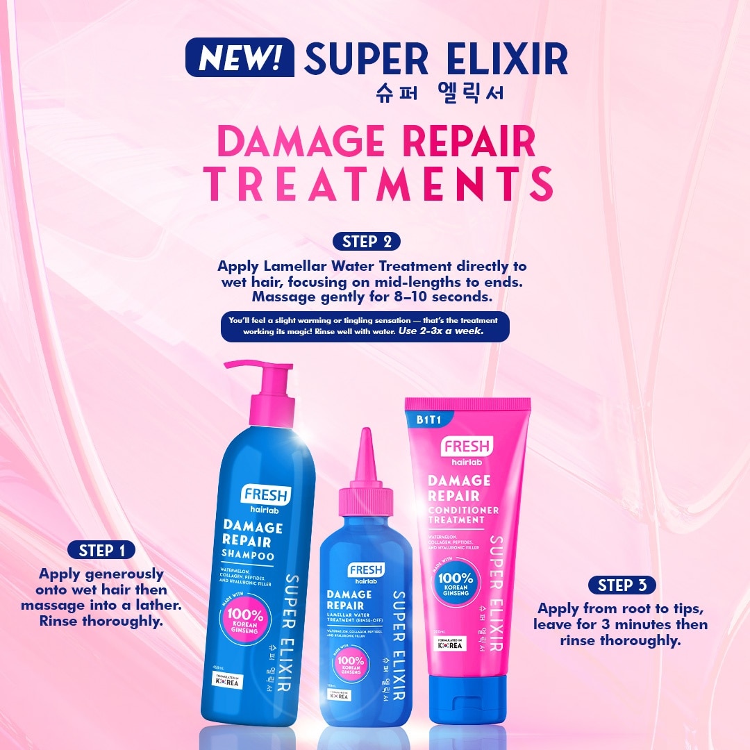 FRESH Hairlab Damage Repair Lamellar Water Treatment Super Elixir 150ml