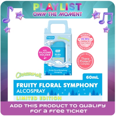 FRESH - FRESH Alcospray Cinnamoroll with Free Silicone 60ml