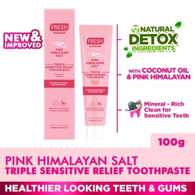 FRESH - FRESH Smilelab Triple Sensitive Pink Himalayan Toothpaste 100g