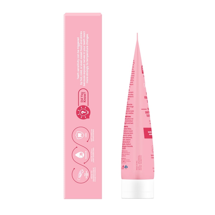 FRESH Smilelab Triple Sensitive Pink Himalayan Toothpaste 100g