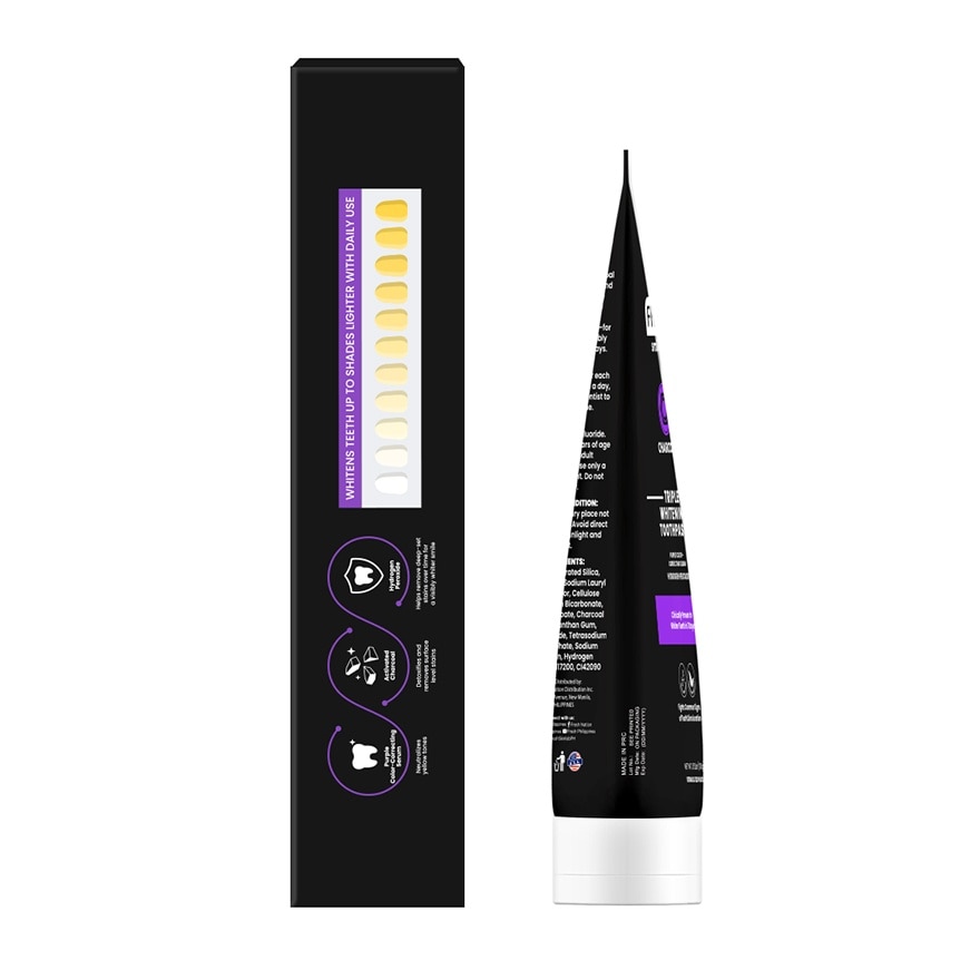 FRESH Smilelab Triple Whitening Purple Charcoal Toothpaste 100g