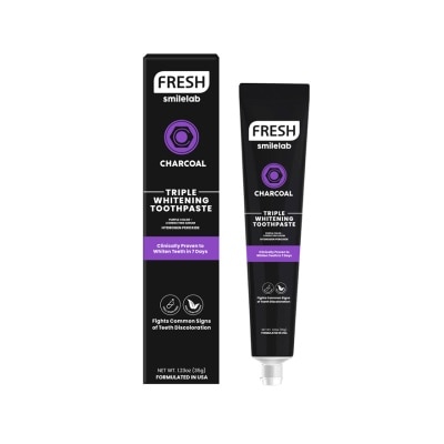 FRESH - FRESH Smilelab Triple Whitening Purple Charcoal Toothpaste 35g