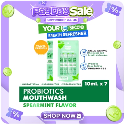 FRESH FRESH Smilelab Portable Mouthwash Spearmint 10ml x 7 Sachet image