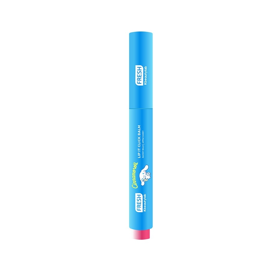 FRESH Kbeautylab Cinnamoroll Apple Candy Hydrating Glossy Lip Balm