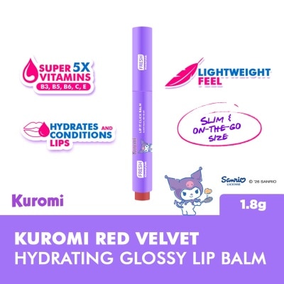 FRESH - FRESH Sanrio Kuromi Red Velvet Click Stick Glossy Balm 1.8g