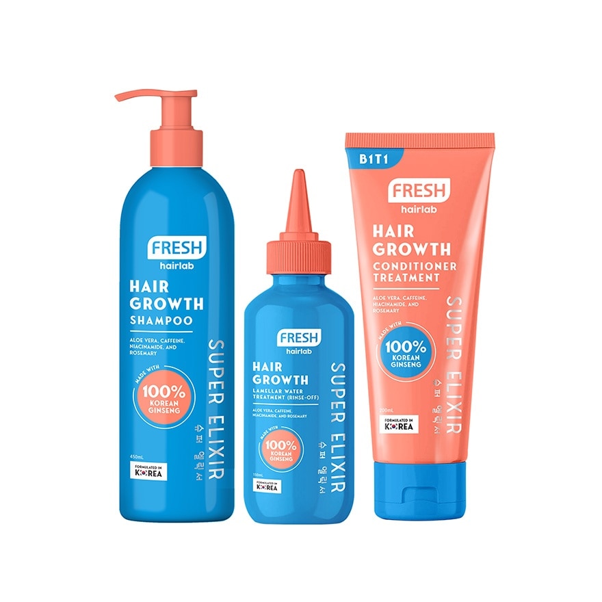 FRESH Hairlab Total Hair Growth Regimen Bundle