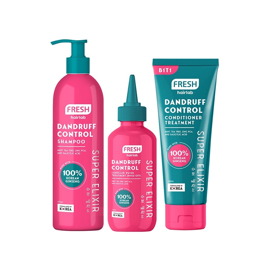 FRESH Hairlab Total Dandruff Control Regimen Bundle