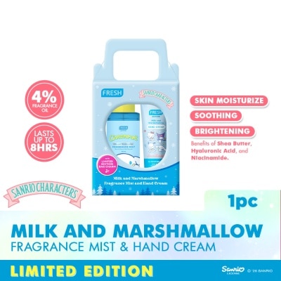 FRESH FRESH Sanrio Cinnamoroll Fragrance Mist Hand Cream Set image
