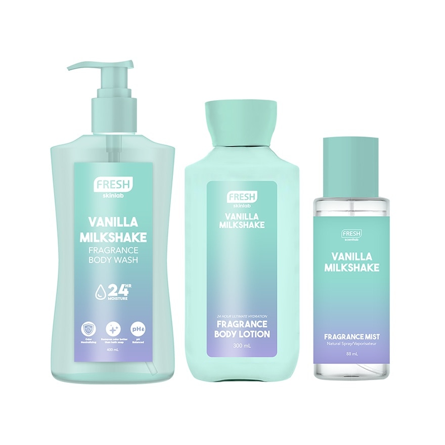 Fresh Skinlab Vanilla Milkshake Signature Scent Body Regimen image