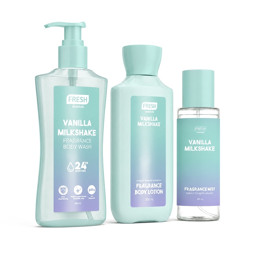Fresh Skinlab Vanilla Milkshake Signature Scent Body Regimen image
