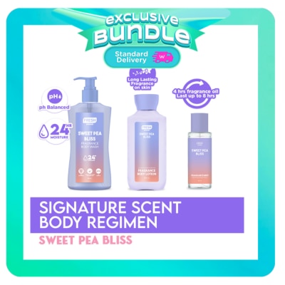FRESH - Fresh Skinlab Sweet Pea Bliss Signature Scent Body Regimen image