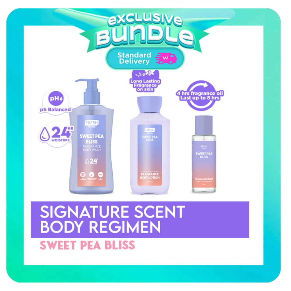 Fresh Skinlab Sweet Pea Bliss Signature Scent Body Regimen image