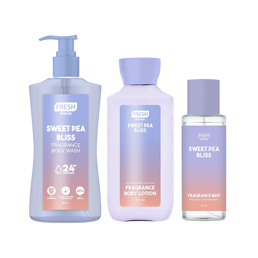 Fresh Skinlab Sweet Pea Bliss Signature Scent Body Regimen image