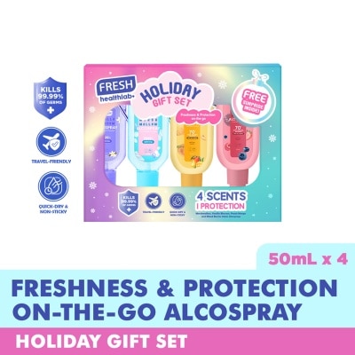 FRESH FRESH HEALTHLAB Alcospray Holiday Gift Set 4 x 50ml image