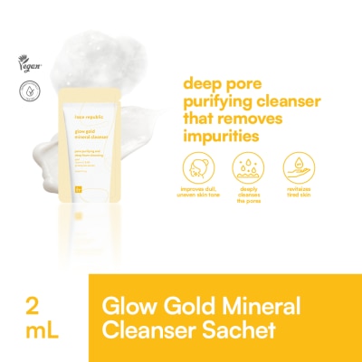 FACE REPUBLIC FACE REPUBLIC Gold Mineral Cleanser Sachet