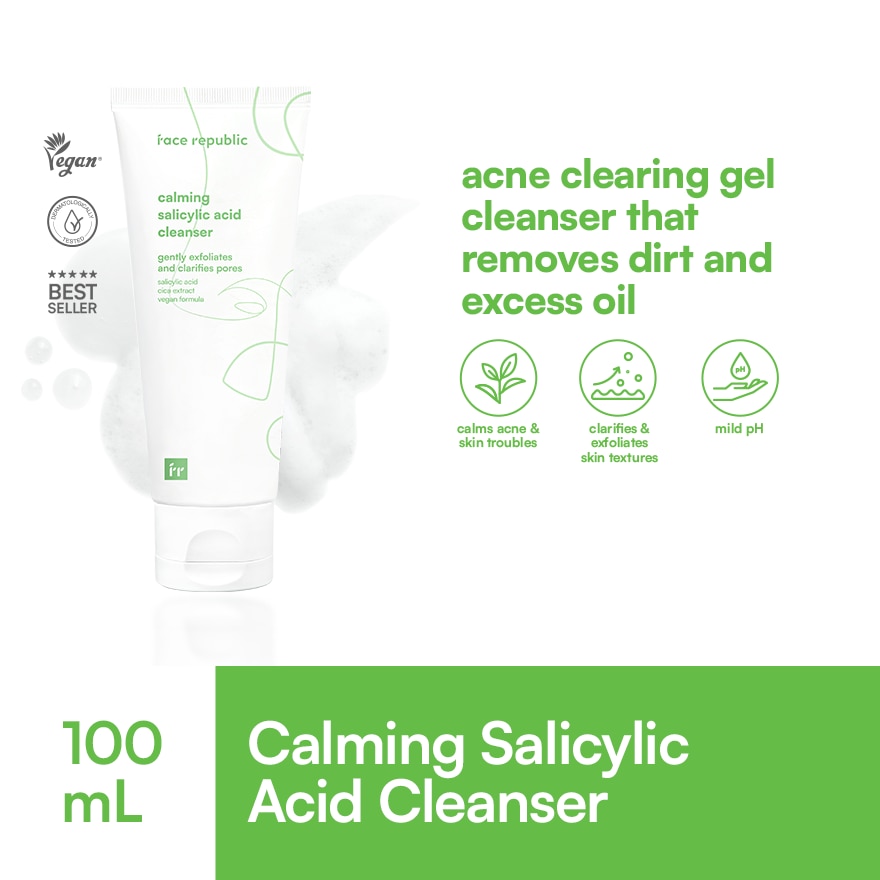 FACE REPUBLIC Calming Acne Salicylic Cleanser 100ml