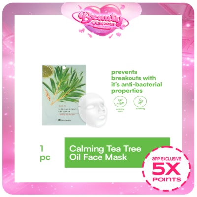 FACE REPUBLIC - FACE REPUBLIC Sleeping Beauty Face Mask Calming Tea Tree Oil 23g