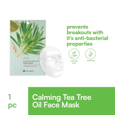 FACE REPUBLIC FACE REPUBLIC Sleeping Beauty Face Mask Calming Tea Tree Oil 23g