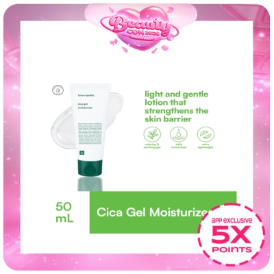 FACE REPUBLIC - Cica Gel Moisturizer - 50 ML
