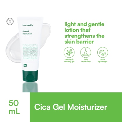 FACE REPUBLIC Cica Gel Moisturizer - 50 ML