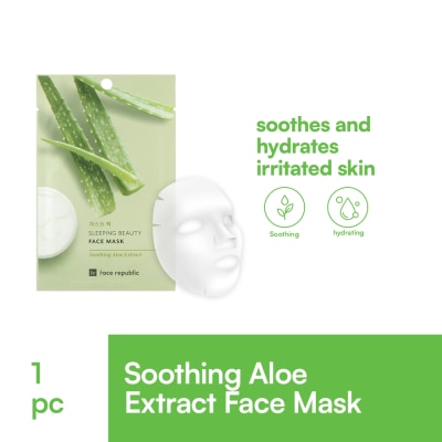 FACE REPUBLIC FACE REPUBLIC Sleeping Beauty Face Mask - Soothing Aloe Extract 23g