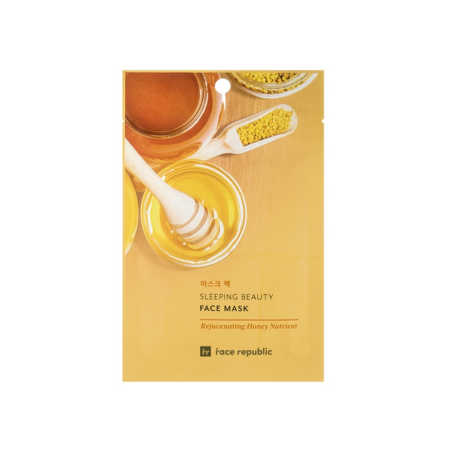 FACE REPUBLIC Sleeping Beauty Face Mask Rejuvenating Honey Nutrient 23g