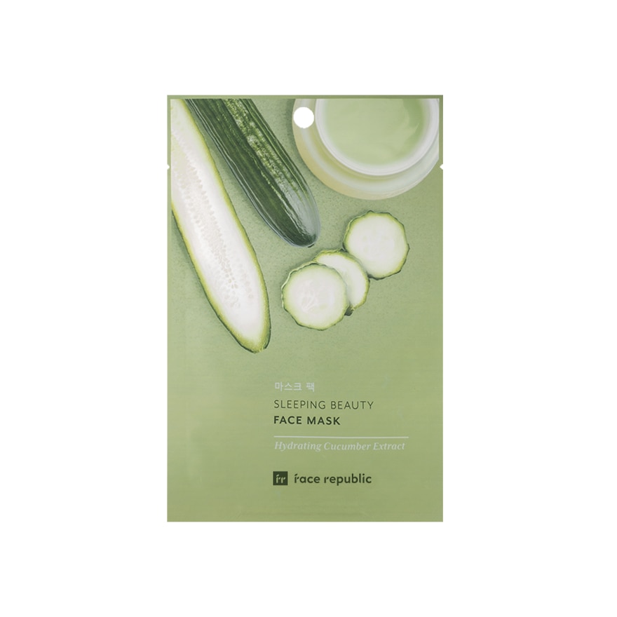 FACE REPUBLIC Sleeping Beauty Face Mask Cucumber Extract 23g
