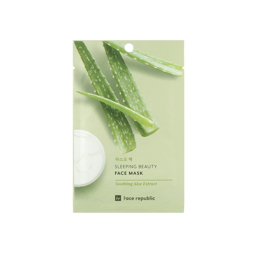 FACE REPUBLIC Sleeping Beauty Face Mask - Soothing Aloe Extract 23g