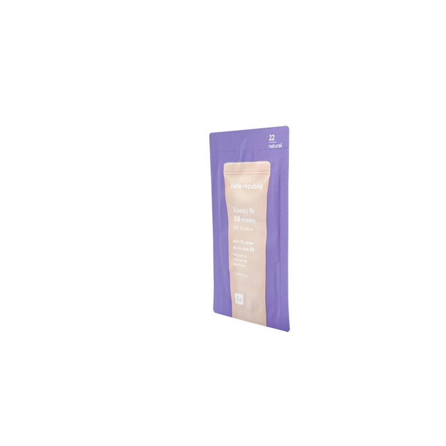 FACE REPUBLIC Klassic Fit BB Cream 22 Natural 2ml Sachet
