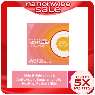 FERN C FERN-C Beauty Gluta Softgel Capsule Sold Per Piece