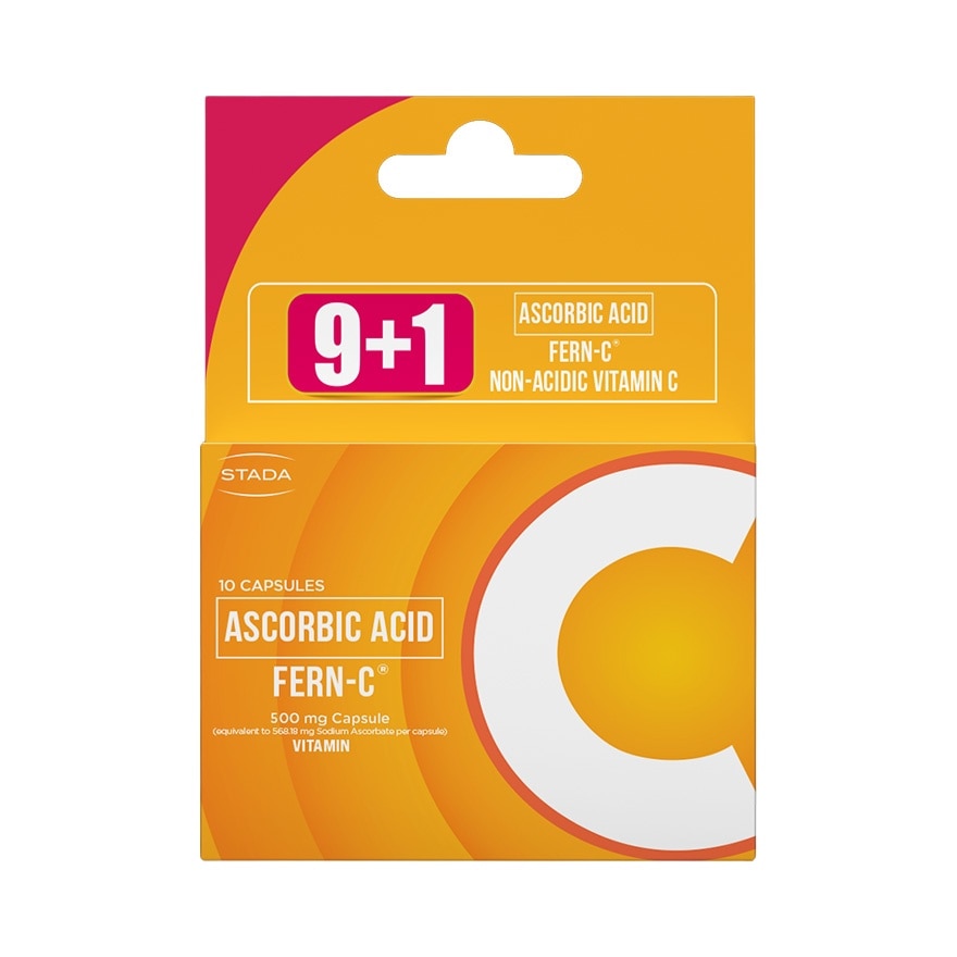 FERN C Ascorbic Acid 500mg 9+1