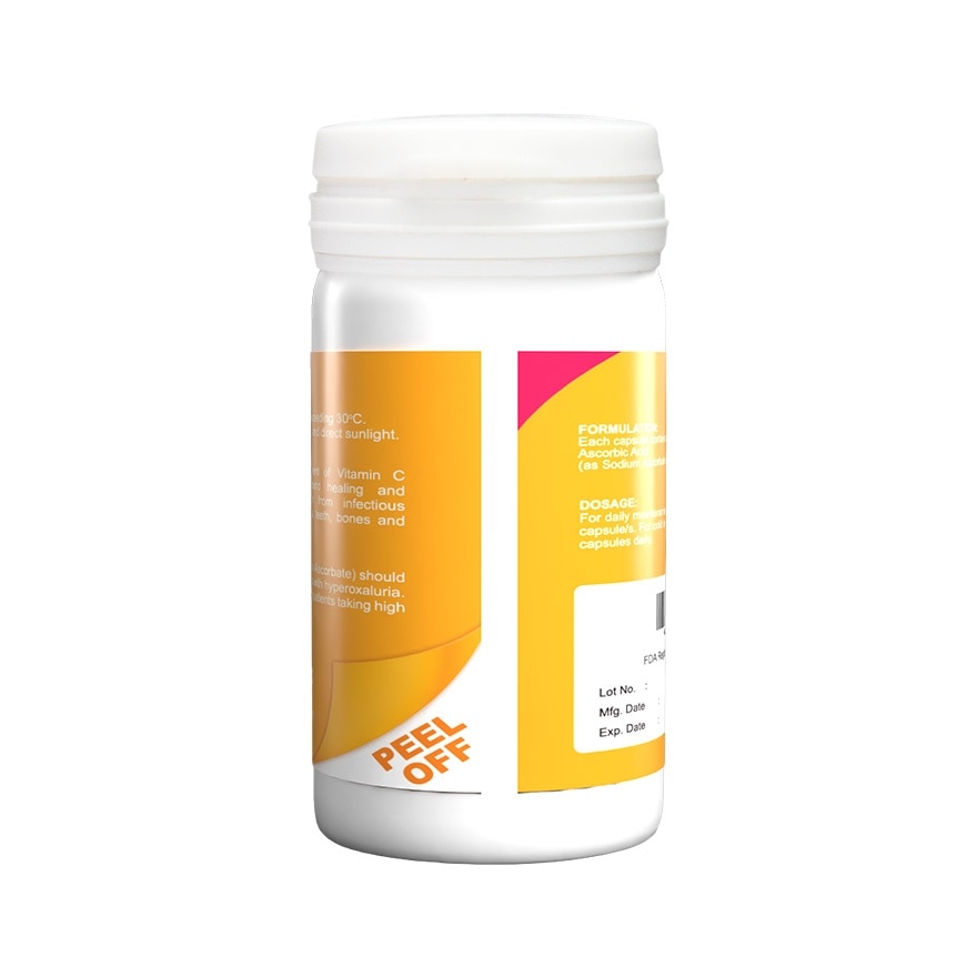 Sodium Ascorbate 568.18mg x 60 Capsules
