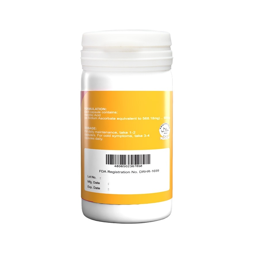 Sodium Ascorbate 568.18mg x 60 Capsules