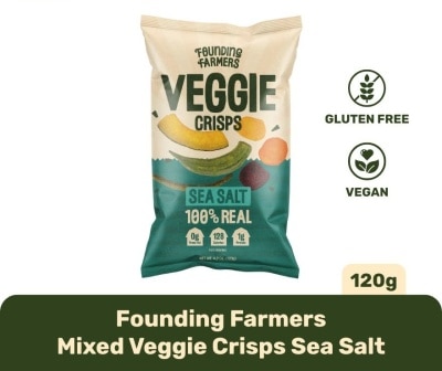 FOUNDING FARMERS FOUNDING FARMERS Mixedveggie Seasalt 120g