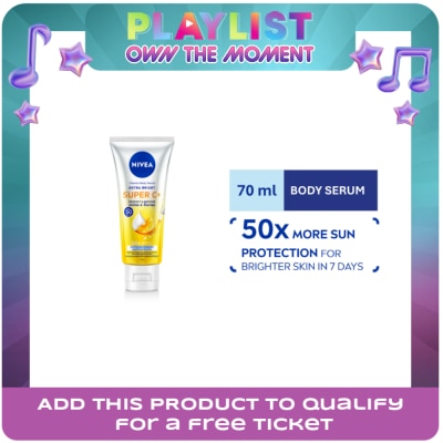 NIVEA - NIVEA Extra Bright Super C+ SPF50 Body Serum 70ml