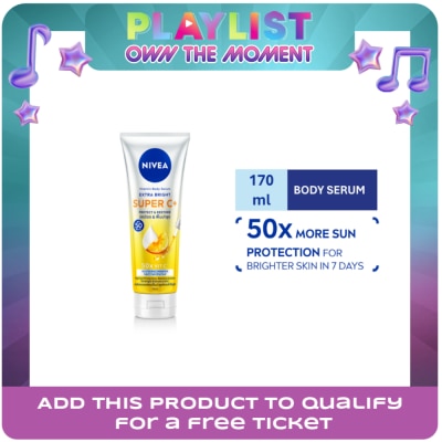 NIVEA - NIVEA Extra Bright Super C+ SPF50 Body Serum 170ml