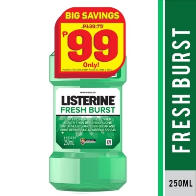 LISTERINE LISTERINE Fresh Burst 250ml at P99 image