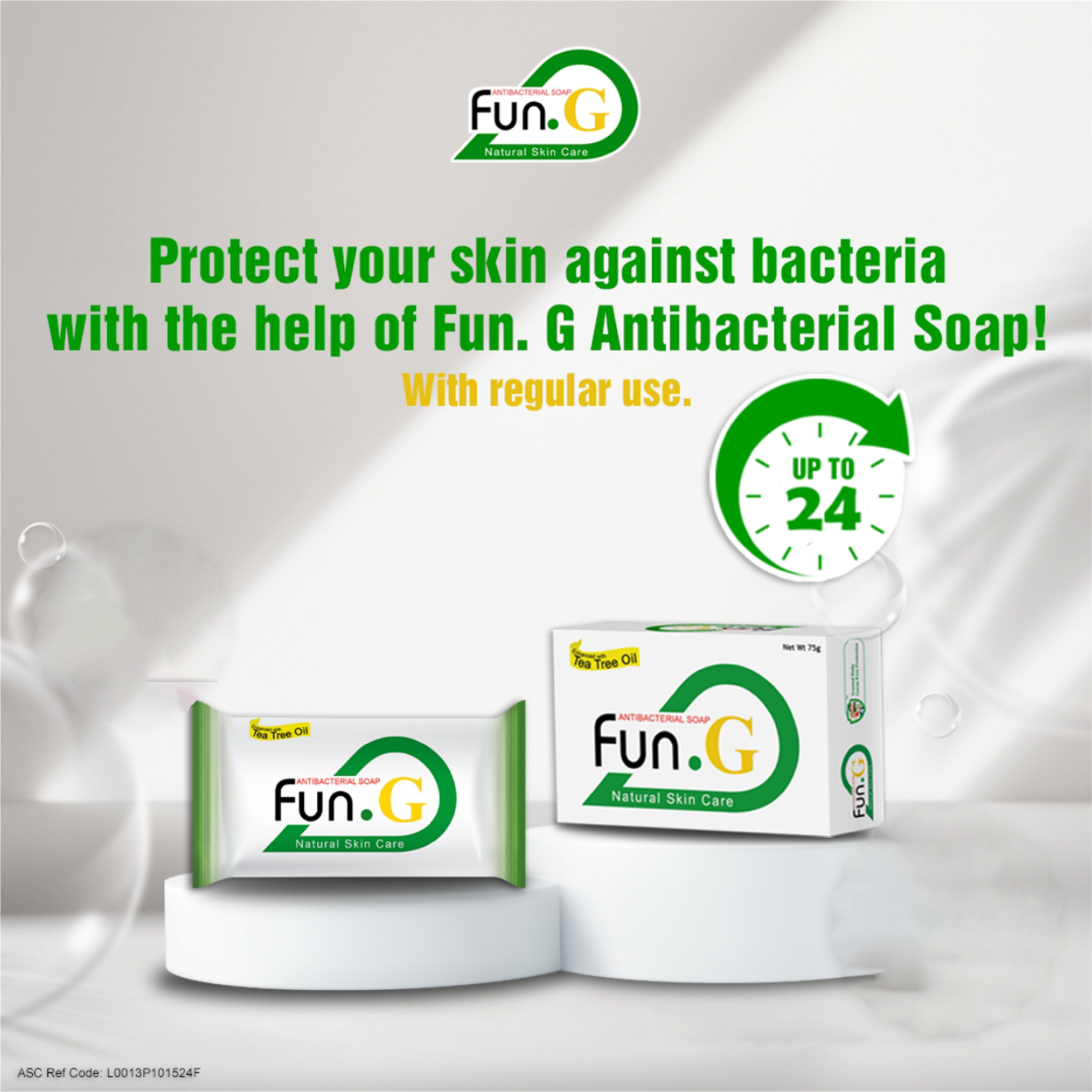Antibac Soap with Tea Tree Oil 40g