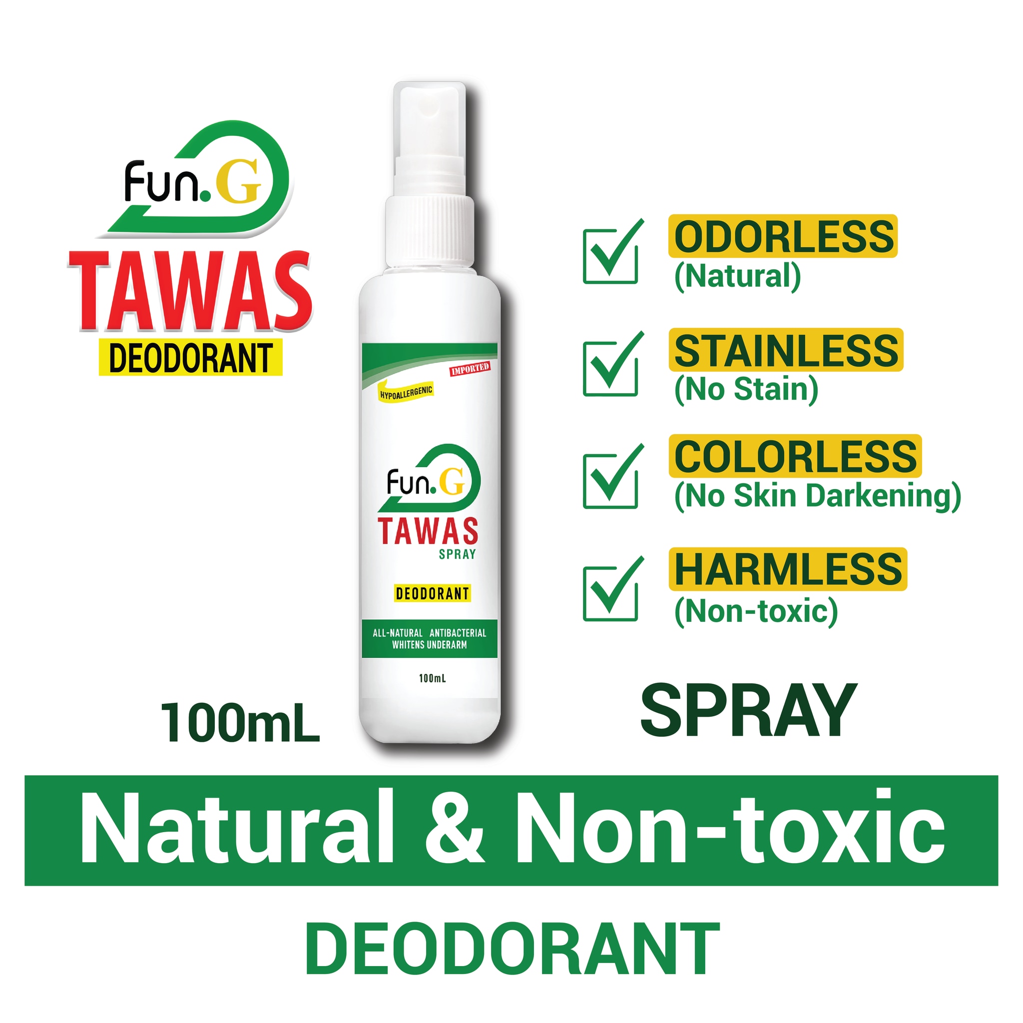 Tawas Deo Spray 100ml