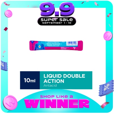 GAVISCON - GAVISCON Double Action Liquid Sachet 10ml image